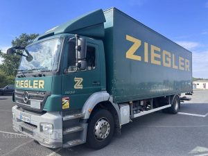 MERCEDES AXOR 1833 FOURGON HAYON VERT CN-826-SN