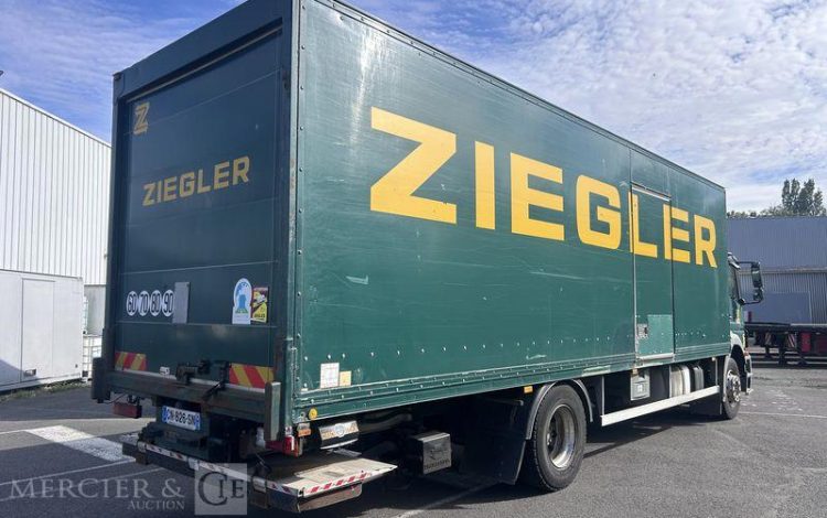 MERCEDES AXOR 1833 FOURGON HAYON VERT CN-826-SN
