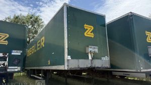 TROUILLET SREM FOURGON 2 ESSIEUX 27T RIDEAU FIT VERT CQ-132-SW
