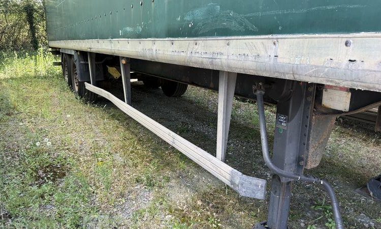 TROUILLET SREM FOURGON 2 ESSIEUX 27T RIDEAU FIT VERT CQ-132-SW