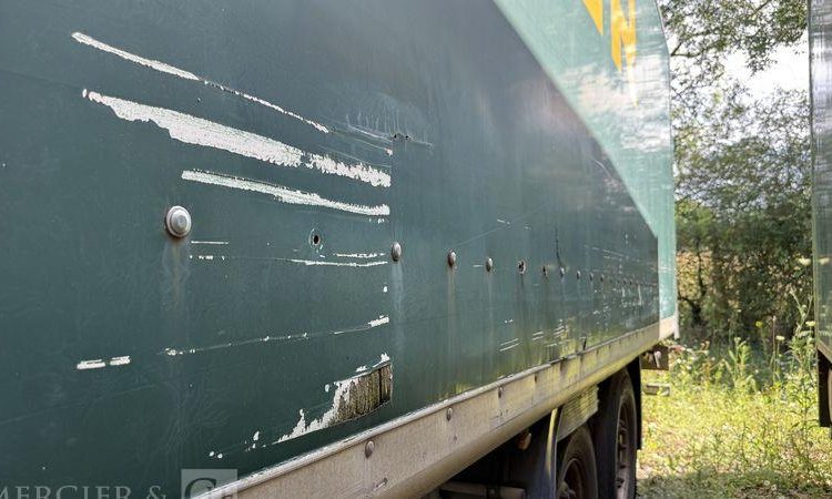 TROUILLET SREM FOURGON 2 ESSIEUX 27T RIDEAU FIT VERT CQ-132-SW