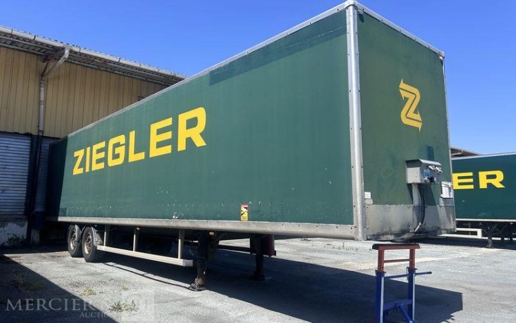 TROUILLET SREM FOURGON 27T RIDEAU FIT 2 ESSIEUX VERT CQ-244-XQ