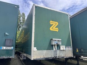 TROUILLET SREM FOURGON 2 ESSIEUX 27T RIDEAUX FIT VERT CQ-256-LR