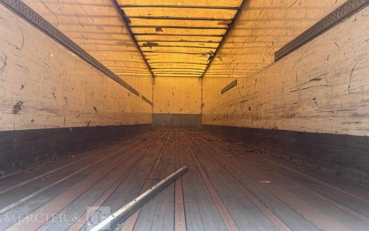 TROUILLET SREM FOURGON 2 ESSIEUX 27T RIDEAU FIT VERT CQ-716-ZW
