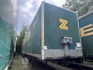 TROUILLET SREM FOURGON 2 ESSIEUX 27T RIDEAU FIT VERT CQ-901-ZV