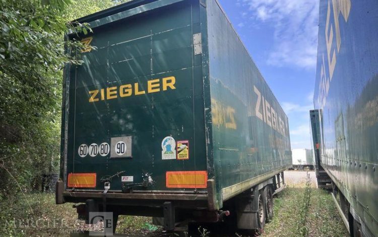 TROUILLET SREM FOURGON 2 ESSIEUX 27T RIDEAU FIT VERT CQ-901-ZV