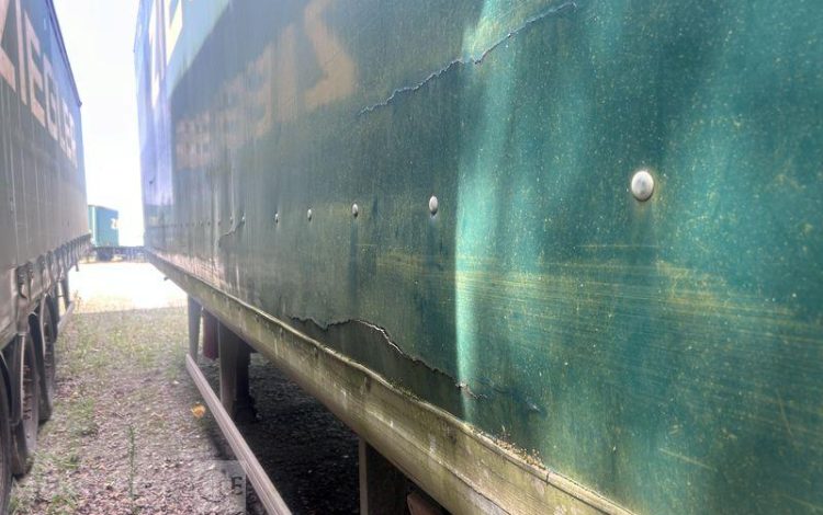TROUILLET SREM FOURGON 2 ESSIEUX 27T RIDEAU FIT VERT CQ-901-ZV
