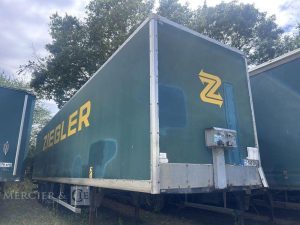 TROUILLET SREM FOURGON 2 ESSIEUX 27T RIDEAU FIT VERT CT-746-SH