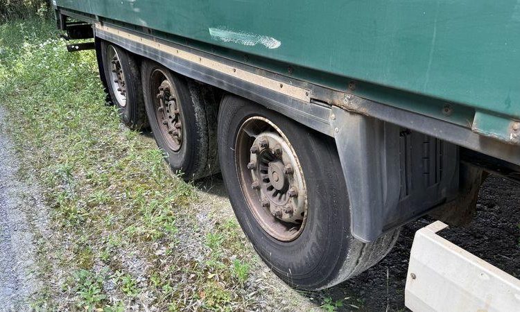 KRONE SREM FOURGON 3 ESSIEUX 34T RIDEAU FIT VERT CV-062-NV