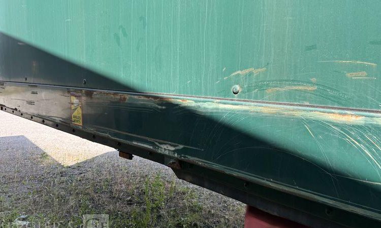 KRONE SREM FOURGON 3 ESSIEUX 34T RIDEAU FIT VERT CV-062-NV