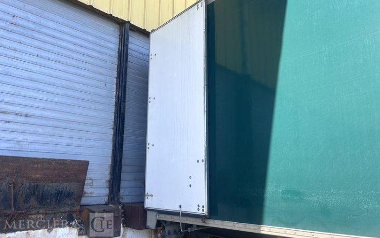 FRUEHAUF SREM FOURGON 38T 3 ESSIEUX VERT CV-594-JH