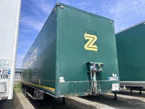 TROUILLET SREM FOURGON 3 ESSIEUX 38T RIDEAU FIT VERT CY-717-HR