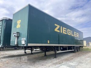 TROUILLET SREM FOURGON 2 ESSIEUX 27T RIDEAU FIT VERT CZ-136-GL