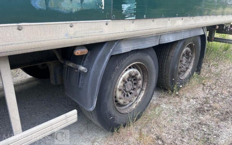 TROUILLET SREM FOURGON 2 ESSIEUX 27T RIDEAU FIT VERT CZ-136-GL