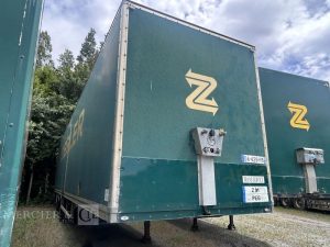 SAMRO SREM FOURGON 3 ESSIEUX 34T RIDEAU FIT VERT DA-429-PB