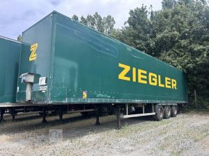 TROUILLET SREM FOURGON 3 ESSIEUX 38T RIDEAUX FIT VERT DB-559-PP