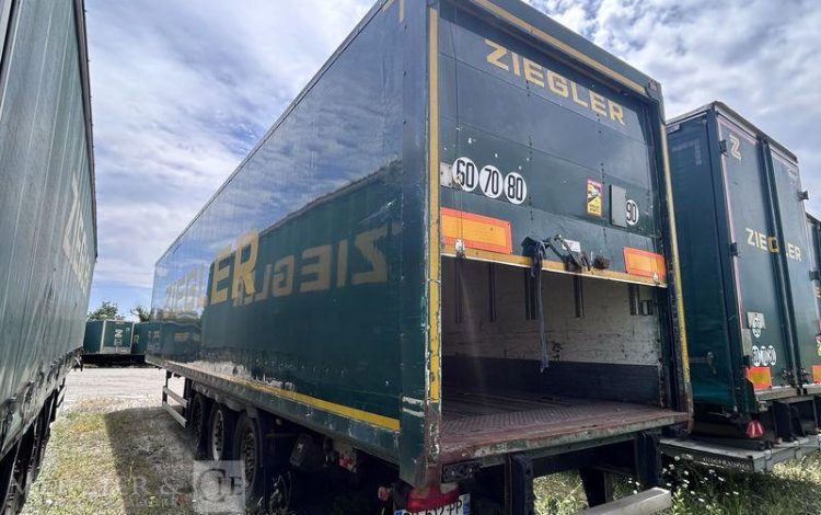 TROUILLET SREM FOURGON 3 ESSIEUX RIDEAUX FIT VERT DB-612-PP