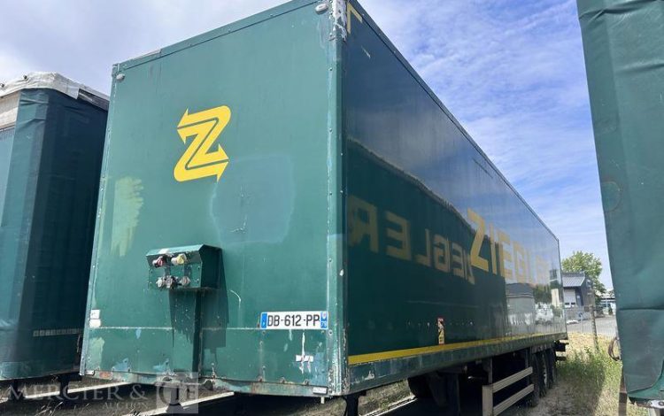 TROUILLET SREM FOURGON 3 ESSIEUX RIDEAUX FIT VERT DB-612-PP