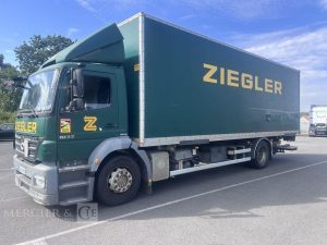 MERCEDES AXOR 1833 FOURGON HAYON VERT DC-140-FP