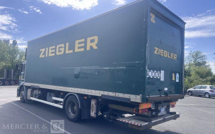 MERCEDES AXOR 1833 FOURGON HAYON VERT DC-140-FP