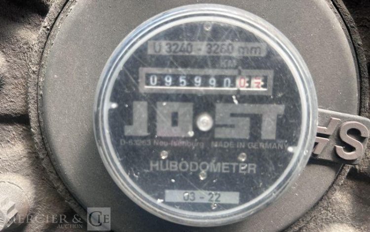 TROUILLET SREM PLSC 38T HAYON  3 ESSIEUX VERT DD-776-YK