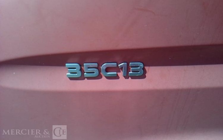 IVECO DAILY 35C13 2.3 LD 126 CV BENNE SIMPLE CABINE COFFRE ROUGE DE-045-KD