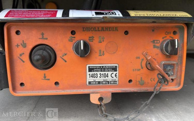 TROUILLET SREM PLSC 3 ESSIEUX 38T HAYON VERT DG-328-DC