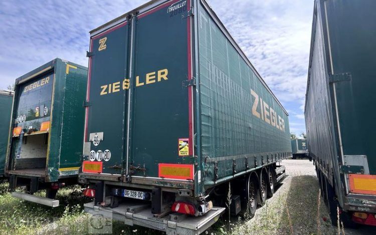 TROUILLET SREM PLSC 3 ESSIEUX 38T HAYON VERT DG-328-DC