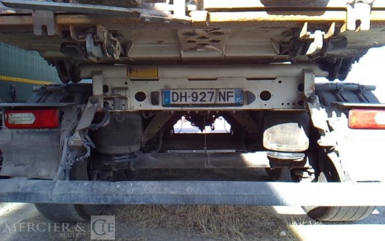 SCHMIDT BENNE ENROCHEMENT BASCULANTE – 3 ESSIEUX – PTAC 38T  DH-927-NF