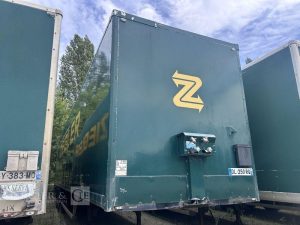 TROUILLET SREM FOURGON 2 ESSIEUX 27T RIDEAU FIT VERT DL-250-RQ