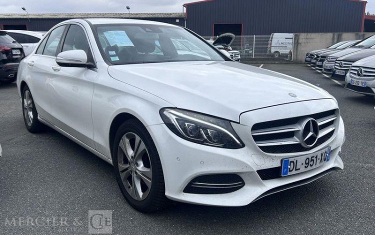 MERCEDES CLASSE C BLANC DL-951-XQ