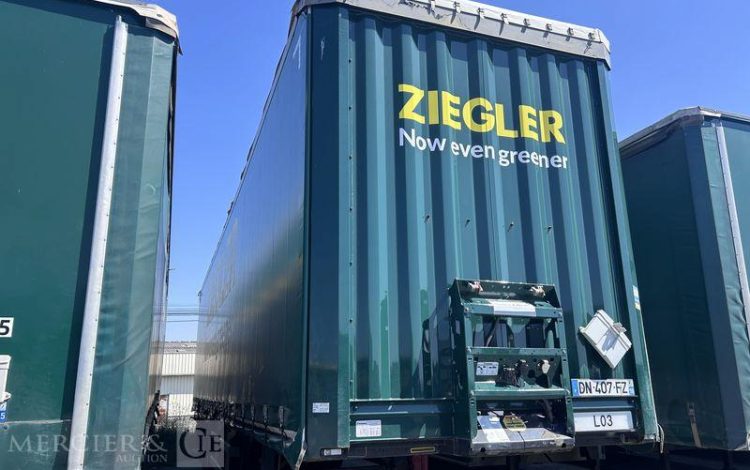 KRONE SREM PLSC 38T 3 ESSIEUX VERT DN-407-FZ