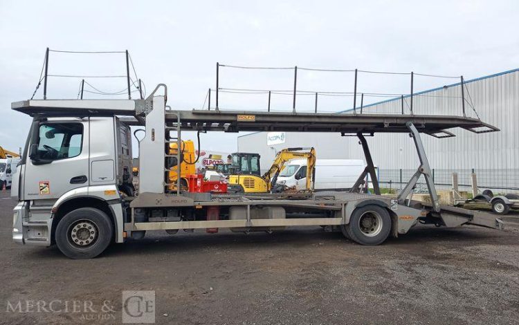 MERCEDES ANTOS 1835 PORTE 5 VOITURES – DIESEL – PTAC : 19 TONNES – 386257 KMS – ANNEE GRIS DP-829-XL