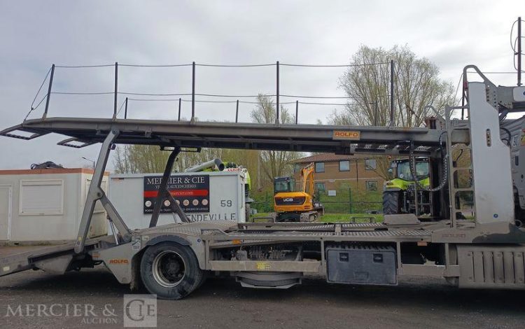 MERCEDES ANTOS 1835 PORTE 5 VOITURES – DIESEL – PTAC : 19 TONNES – 386257 KMS – ANNEE GRIS DP-829-XL