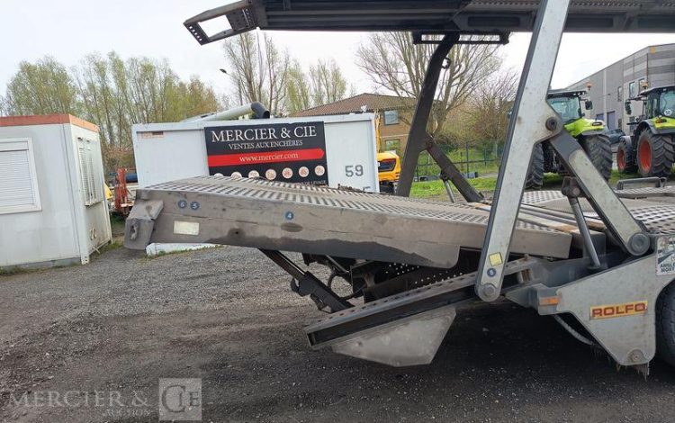 MERCEDES ANTOS 1835 PORTE 5 VOITURES – DIESEL – PTAC : 19 TONNES – 386257 KMS – ANNEE GRIS DP-829-XL