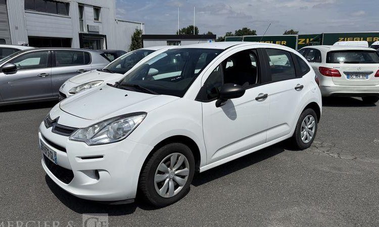 CITROEN C3 SOCIETE 1.4 HDI 70ch ATTRACTION BLANC DR-873-GL