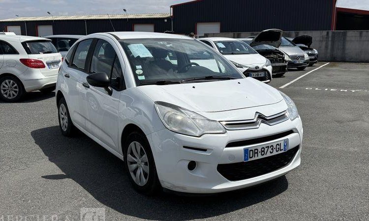 CITROEN C3 SOCIETE 1.4 HDI 70ch ATTRACTION BLANC DR-873-GL