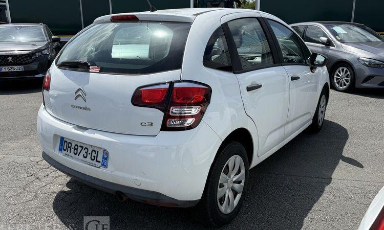 CITROEN C3 SOCIETE 1.4 HDI 70ch ATTRACTION BLANC DR-873-GL
