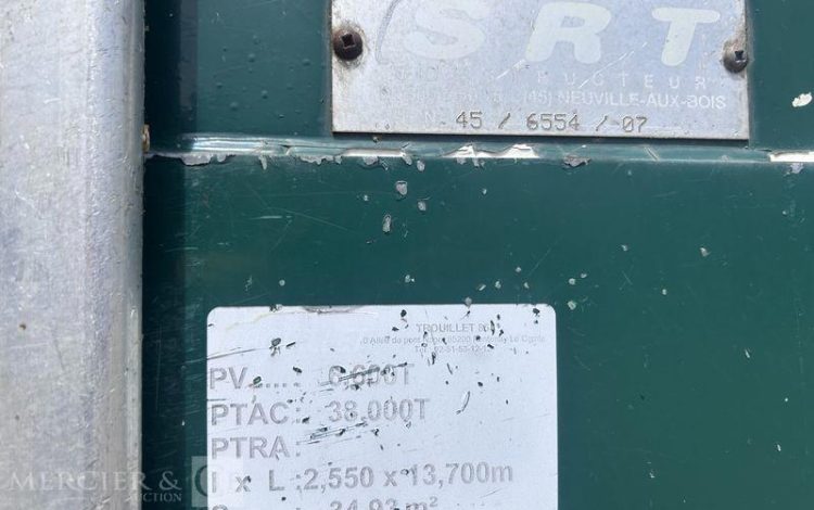 TROUILLET SREM PLSC 3 ESSIEUX 38T VERT DX-081-YH