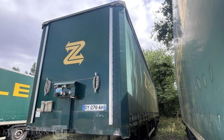 TROUILLET SREM PLSC 3 ESSIEUX 38T HAYON NON TESTE VERT DY-278-AH