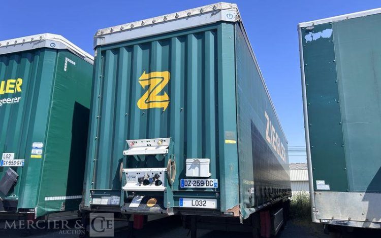 KRONE SREM PLSC 38T 3 ESSIEUX VERT DZ-259-DC
