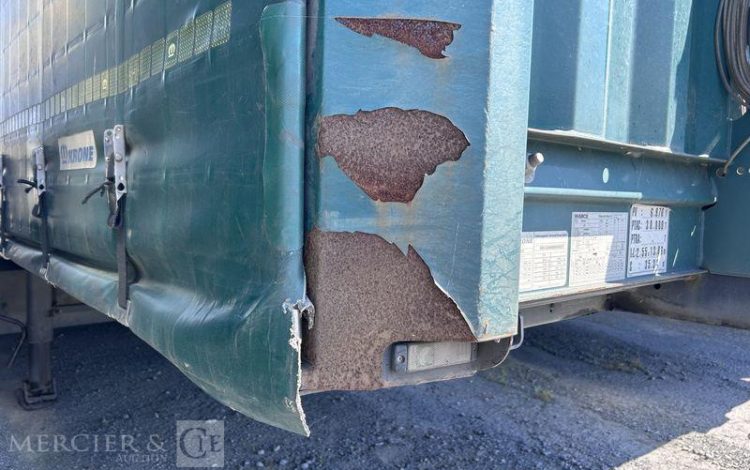KRONE SREM PLSC 38T 3 ESSIEUX VERT DZ-259-DC