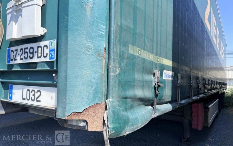 KRONE SREM PLSC 38T 3 ESSIEUX VERT DZ-259-DC