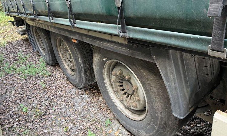 KRONE SREM PLSC 3 ESSIEUX 38T HAYON VERT EA-280-BQ