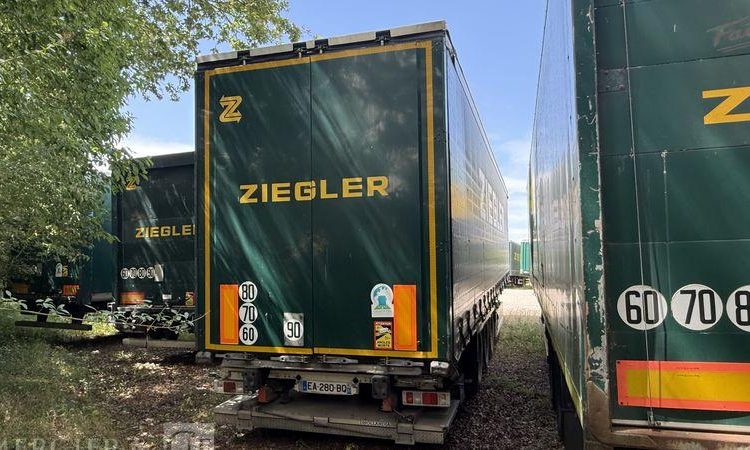 KRONE SREM PLSC 3 ESSIEUX 38T HAYON VERT EA-280-BQ