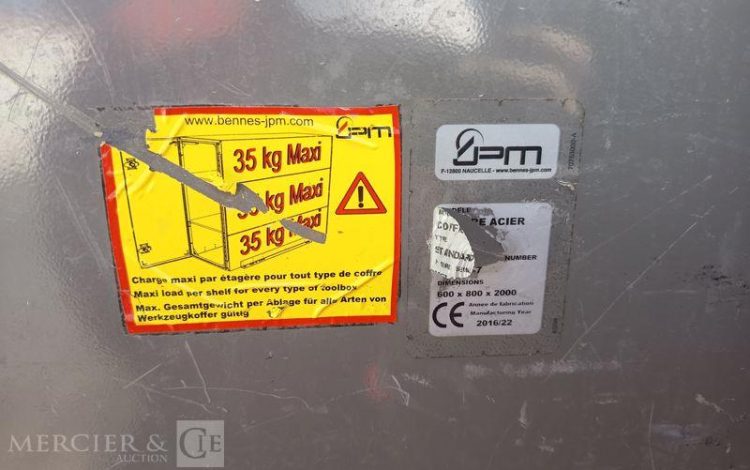 IVECO 35C13  BENNE SIMPLE CAB COFFRE  ED-227-GA