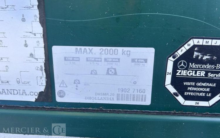 KRONE SREM FOURGON 38T 3 ESSIEUX  ED-312-ET