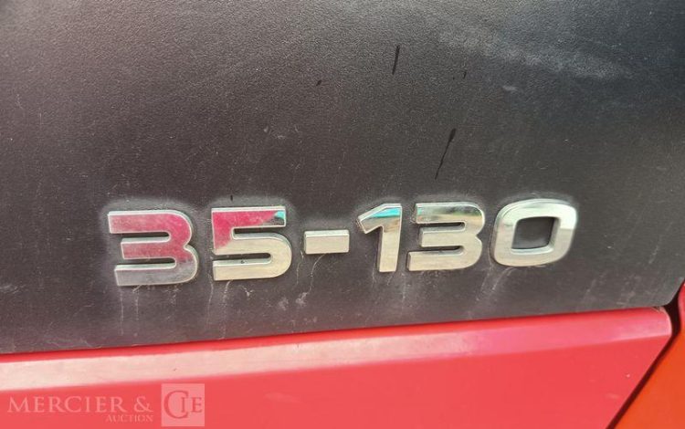 IVECO DAILY 35C13 BENNE DOUBLE CABINE – DIESEL – 133538 KMS – ANNEE 2016 ROUGE EH-643-AN