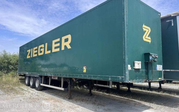 TROUILLET SREM FOURGON 3 ESSIEUX 38T VERT EJ-059-FG