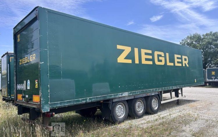 TROUILLET SREM FOURGON 3 ESSIEUX 38T VERT EJ-059-FG
